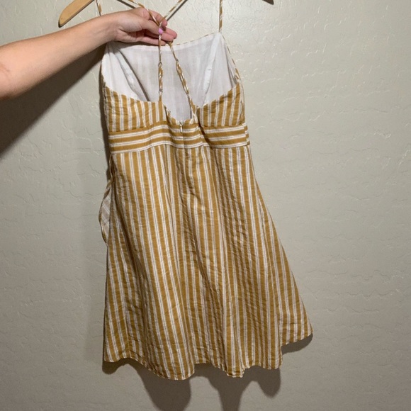 Yellow Stripped Dress - Picture 4 of 4